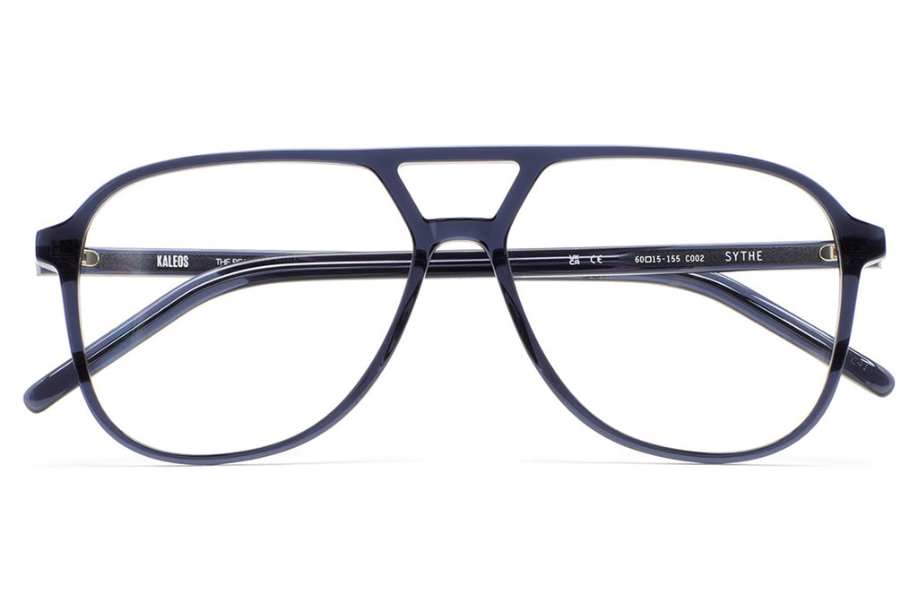 Kaleos Eyehunters - Sythe L Eyeglasses Transparent Bluish Grey