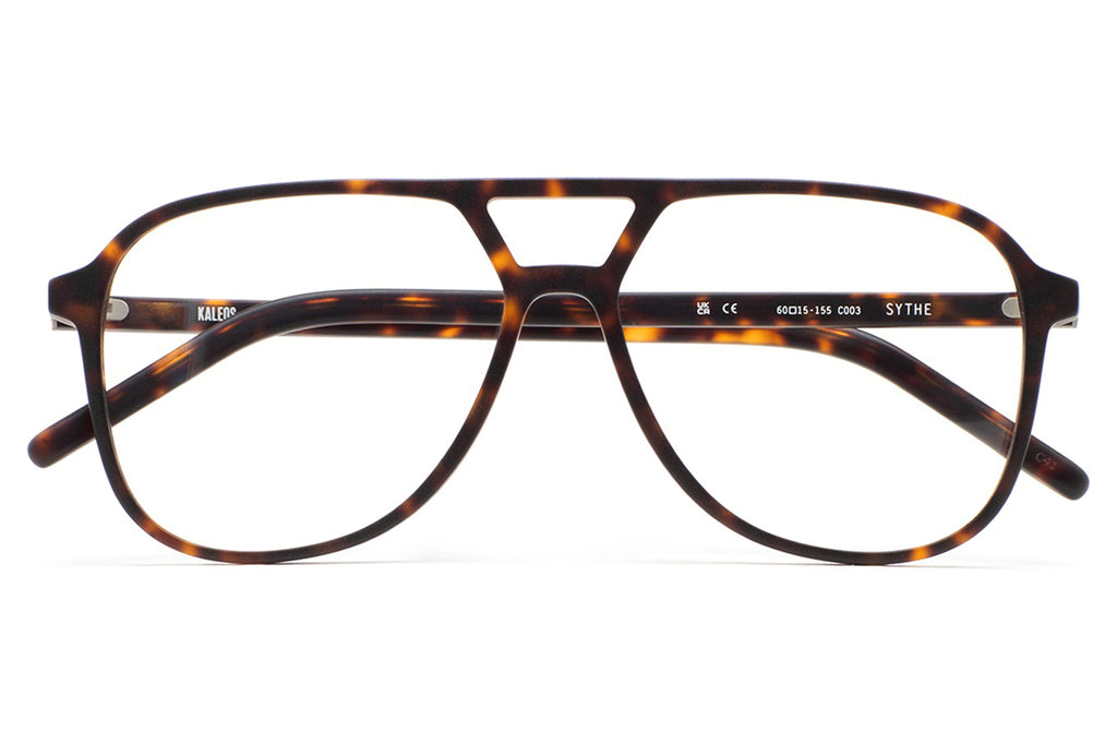 Kaleos Eyehunters - Sythe L Eyeglasses Dark Brown Havana