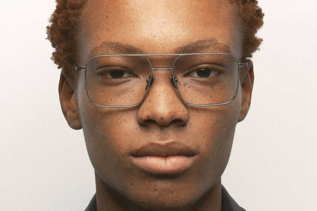 Kaleos Eyehunters - Munger M Eyeglasses Matte Dark Grey