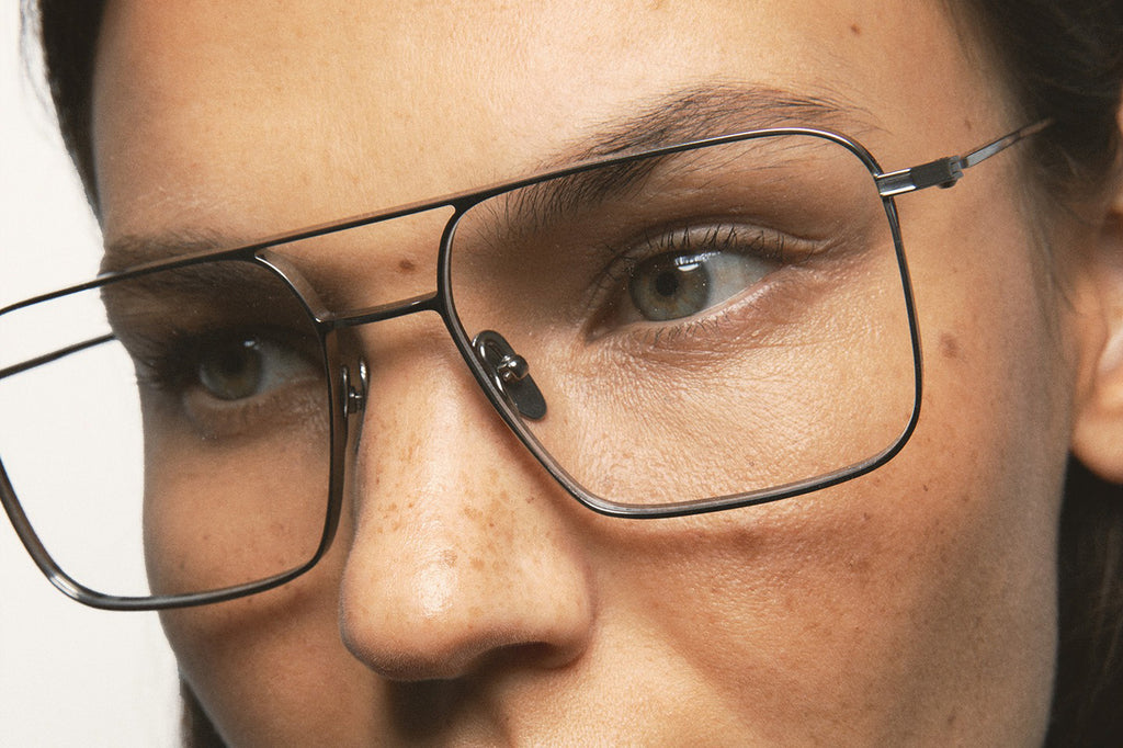 Kaleos Eyehunters - Munger M Eyeglasses Silver