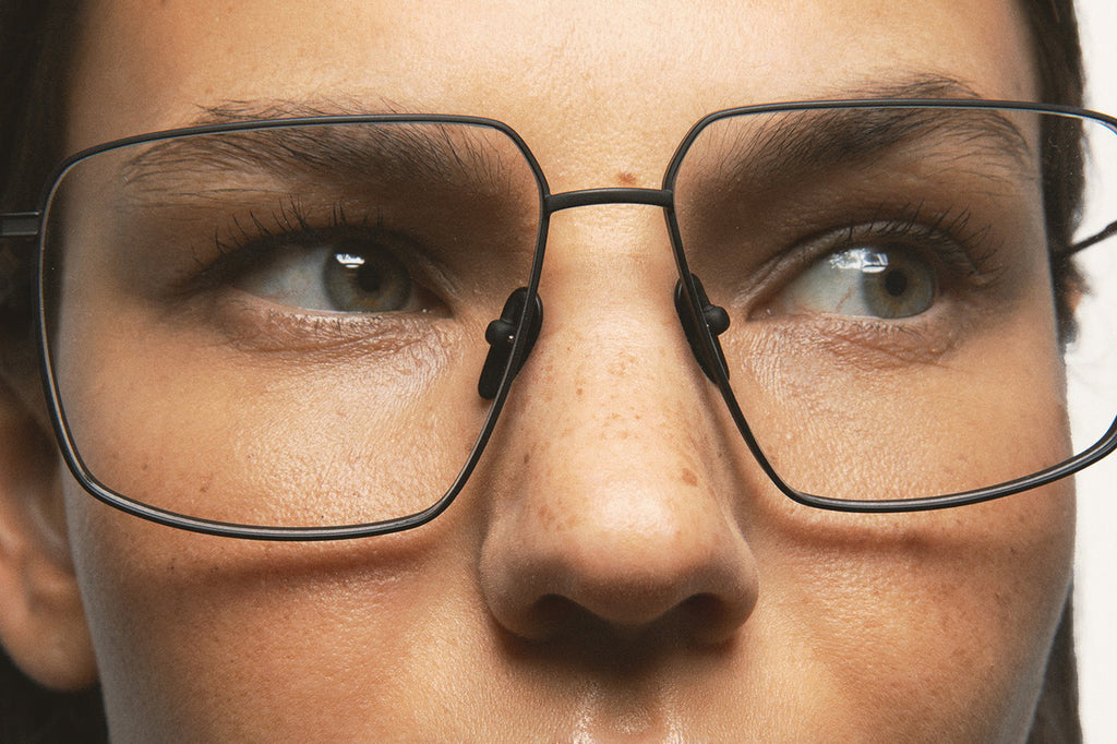 Kaleos Eyehunters - Farful Eyeglasses Matte Black