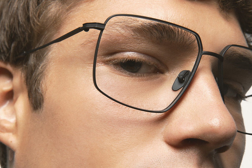 Kaleos Eyehunters - Farful Eyeglasses Matte Black