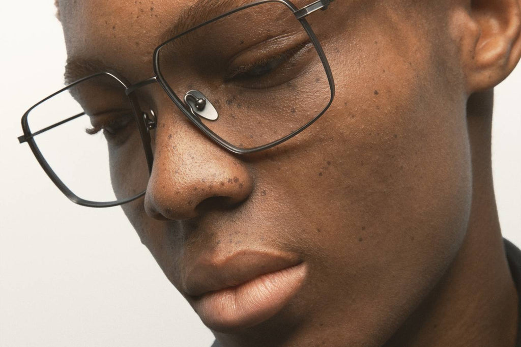 Kaleos Eyehunters - Farful Eyeglasses Matte Dark Grey