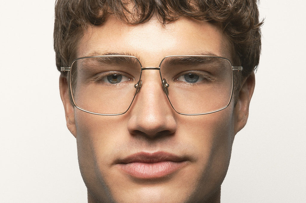 Kaleos Eyehunters - Farful Eyeglasses Gold