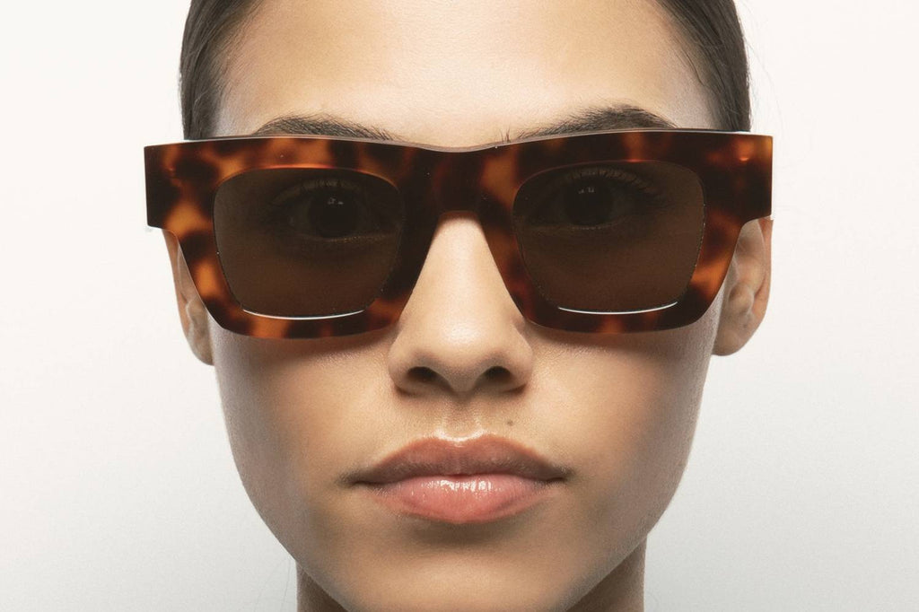 Kaleos Eyehunters - Estrich Sunglasses Brown Havana