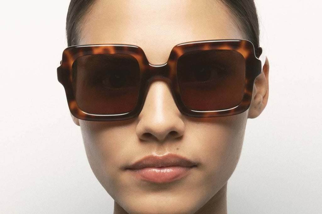 Kaleos Eyehunters - Deist Sunglasses Brown Havana