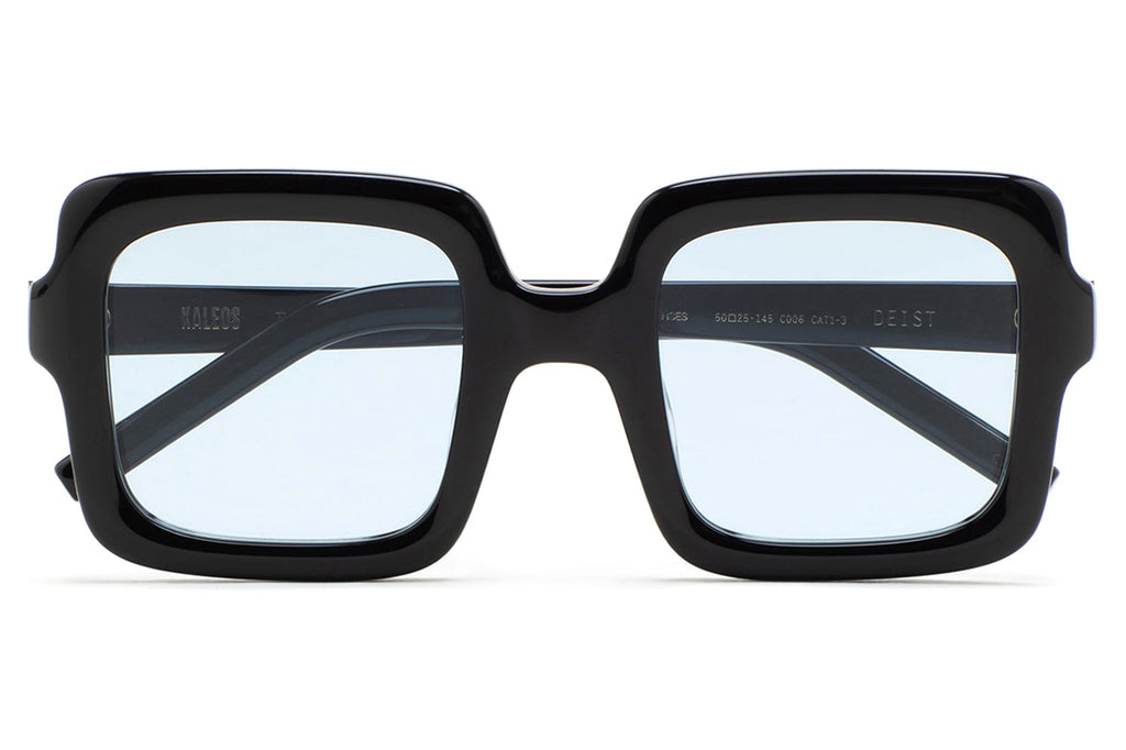 Kaleos Eyehunters - Deist Sunglasses Black with Blue Photochromic Lenses