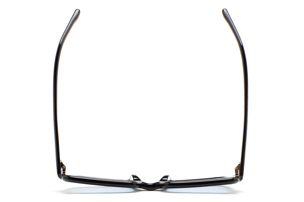 Kaleos Eyehunters - Deist Sunglasses Black with Blue Photochromic Lenses