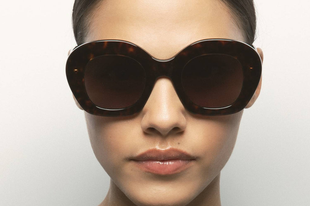 Kaleos Eyehunters - Davies Sunglasses Dark Brown Havana