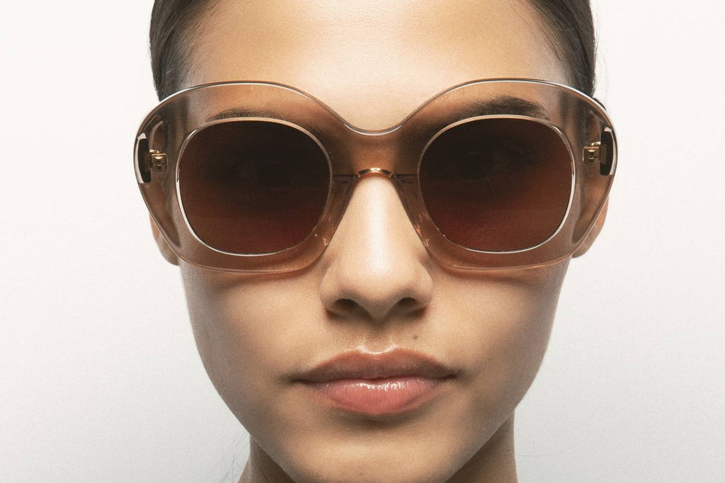 Kaleos Eyehunters - Davies Sunglasses Translucent Light Pink