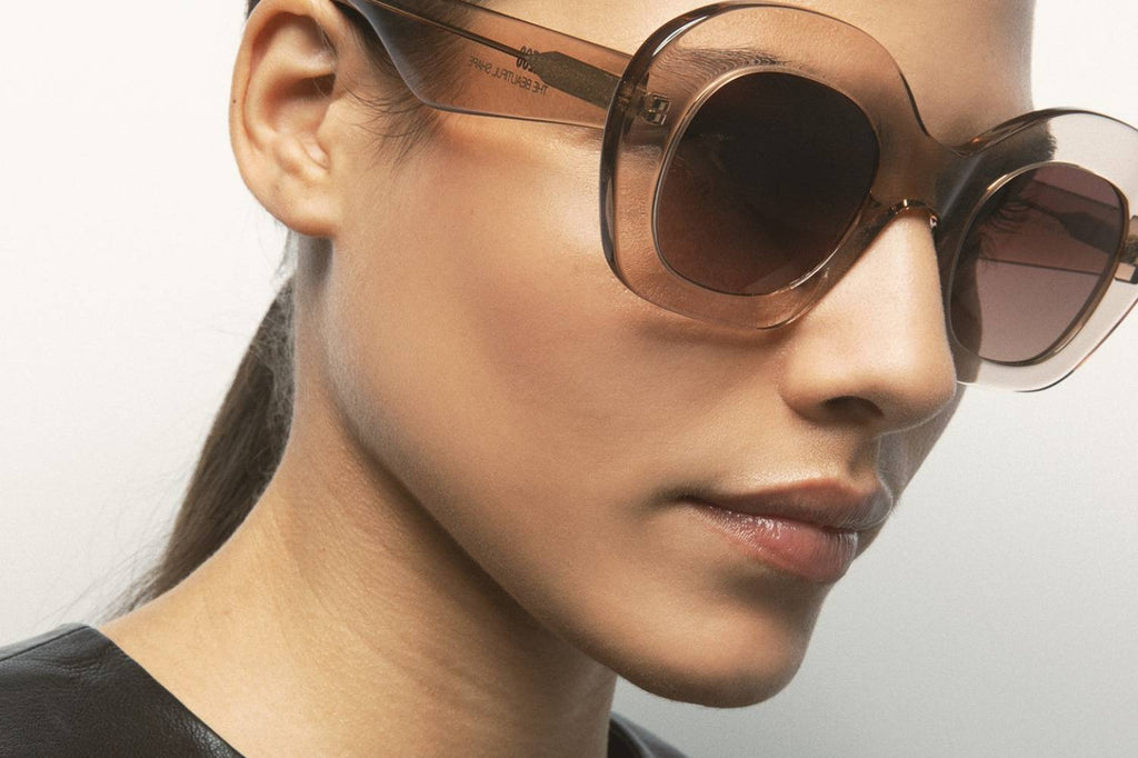 Kaleos Eyehunters - Davies Sunglasses Translucent Light Pink