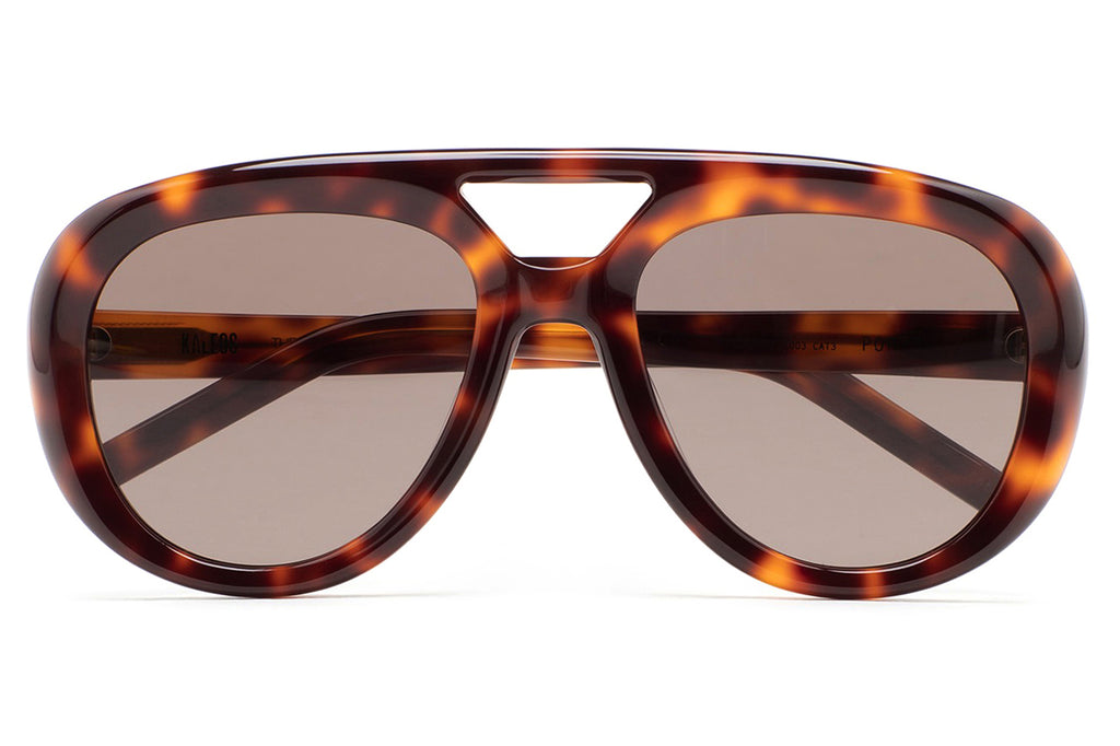 Kaleos Eyehunters - Porter Sunglasses Dark Brown Havana