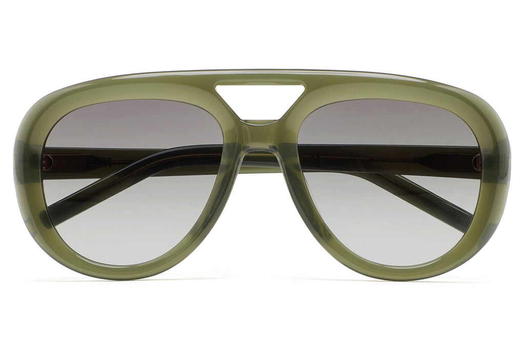 Kaleos Eyehunters - Porter Sunglasses Translucent Green