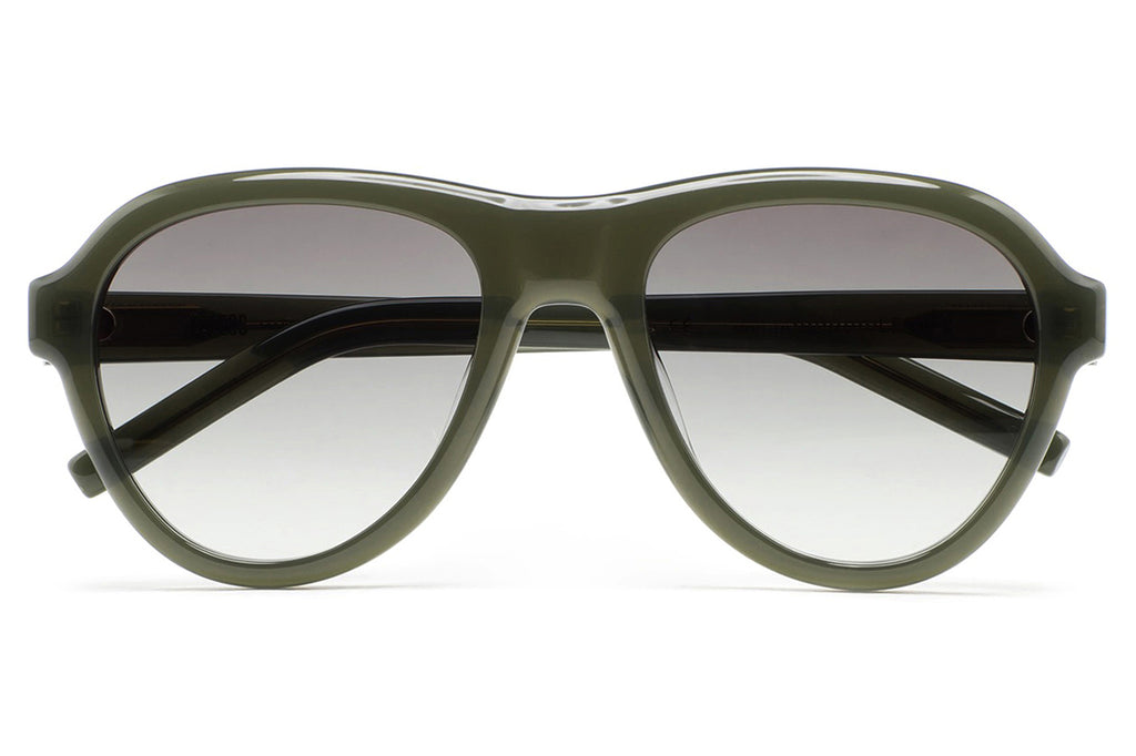 Kaleos Eyehunters - Lester Sunglasses Translucent Olive Green