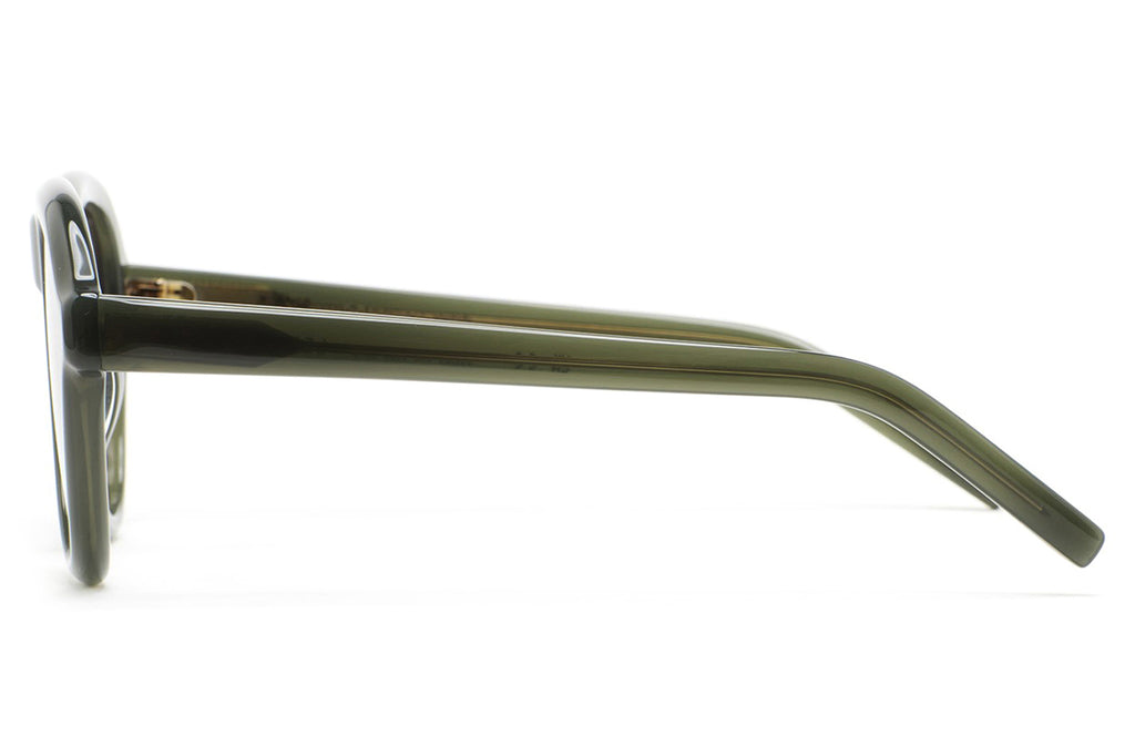 Kaleos Eyehunters - Lester Sunglasses Translucent Olive Green