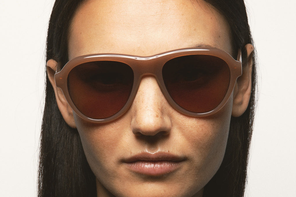 Kaleos Eyehunters - Lester Sunglasses Translucent Light Brown