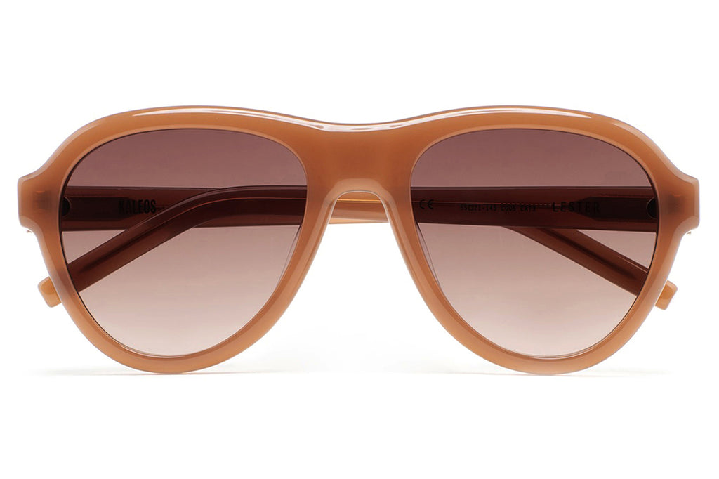 Kaleos Eyehunters - Lester Sunglasses Translucent Light Brown