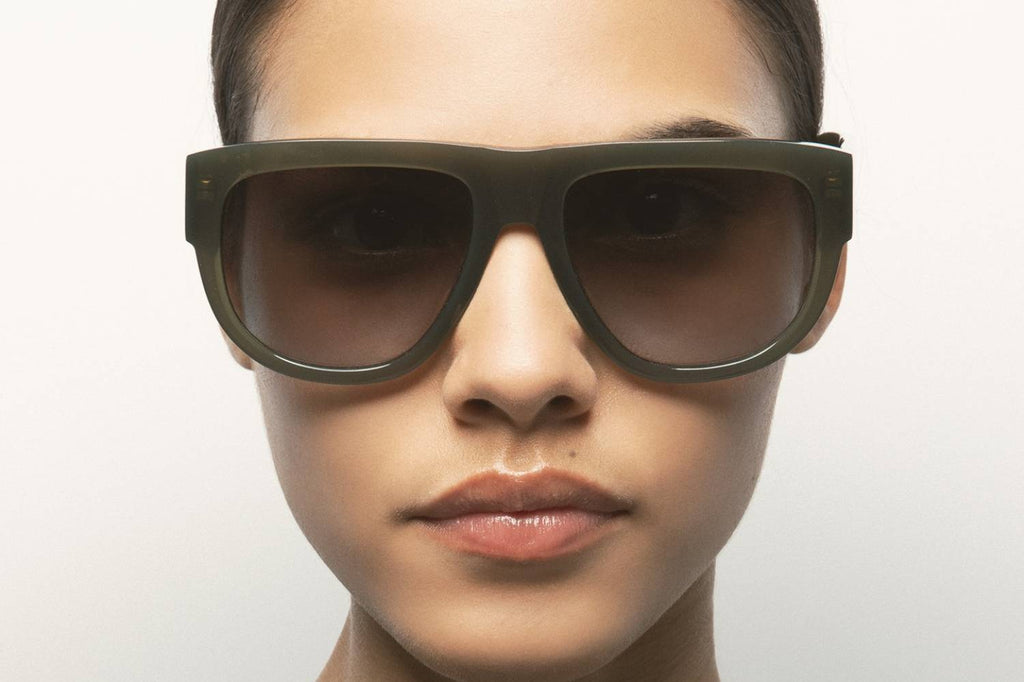 Kaleos Eyehunters - Hinson Sunglasses Translucent Green