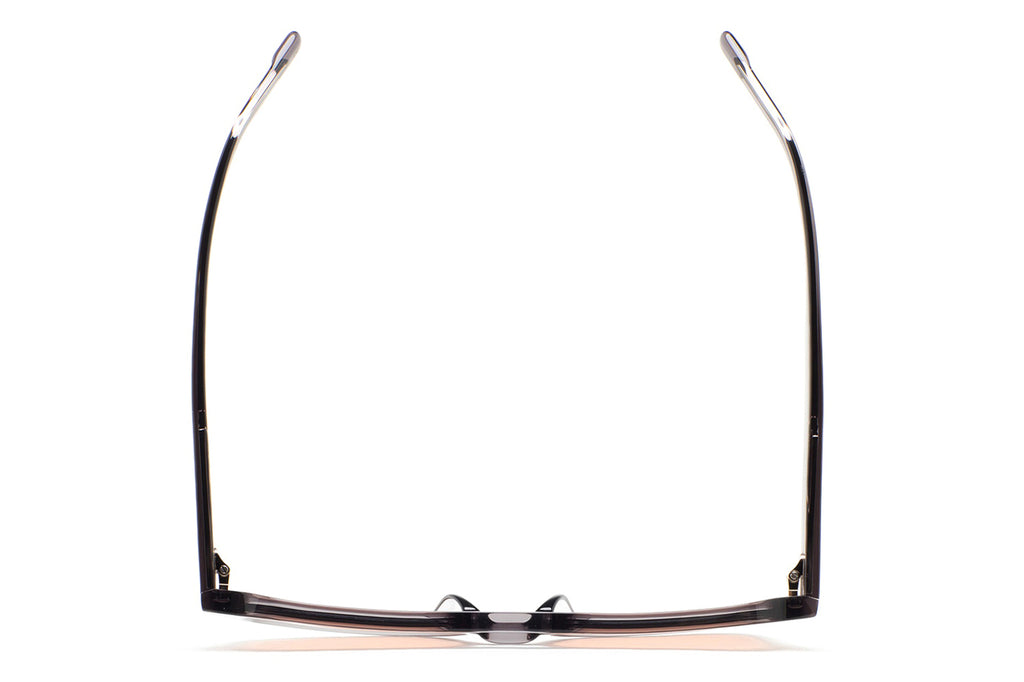 Kaleos Eyehunters - Hedlund Sunglasses Transparent Grey with Brown Photochromic Lenses