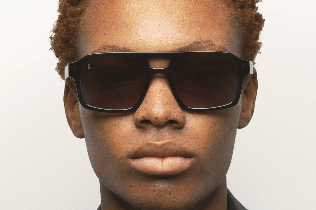 Kaleos Eyehunters - Hedlund Sunglasses Transparent Bluish Grey