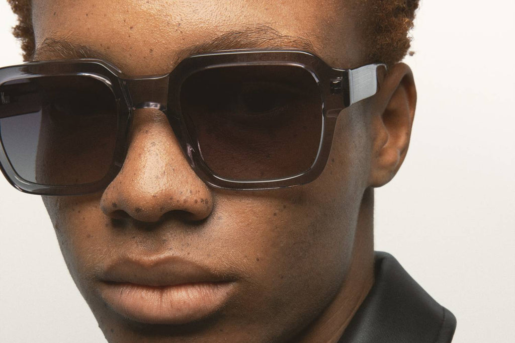 Kaleos Eyehunters - Kincaid Sunglasses Transparent Grey