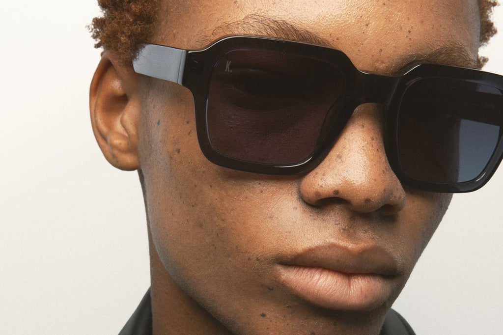 Kaleos Eyehunters - Kincaid Sunglasses Transparent Bluish Grey