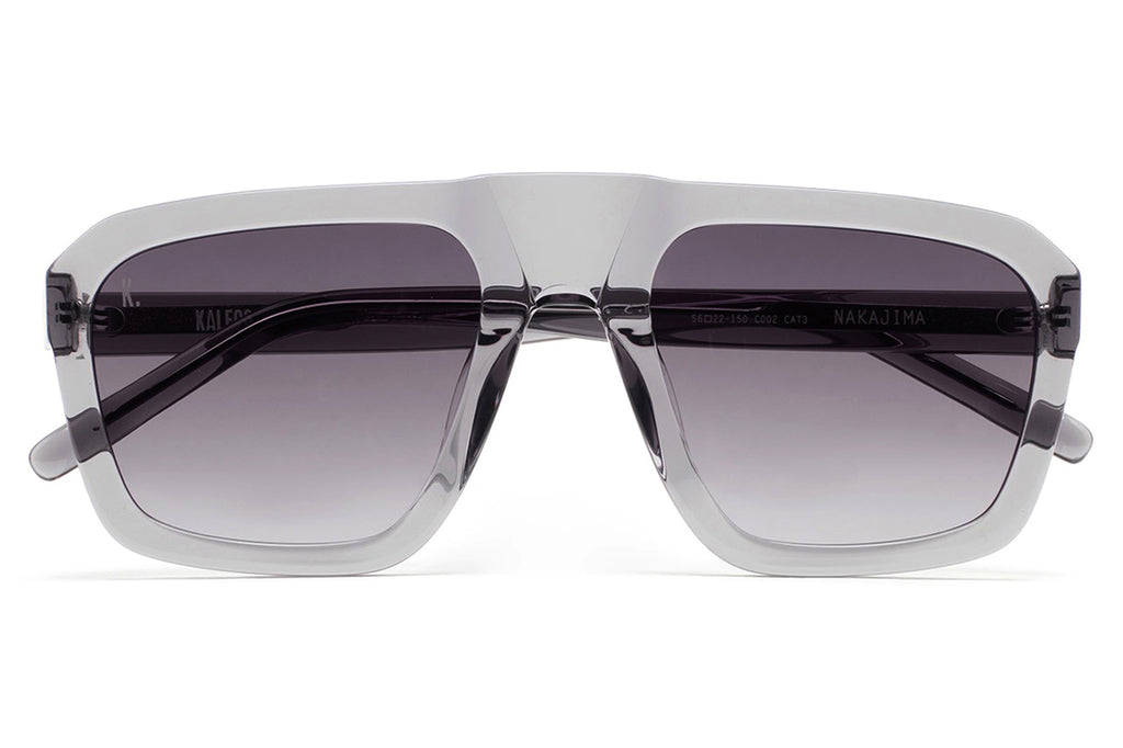 Kaleos Eyehunters - Nakajima Sunglasses Transparent Grey