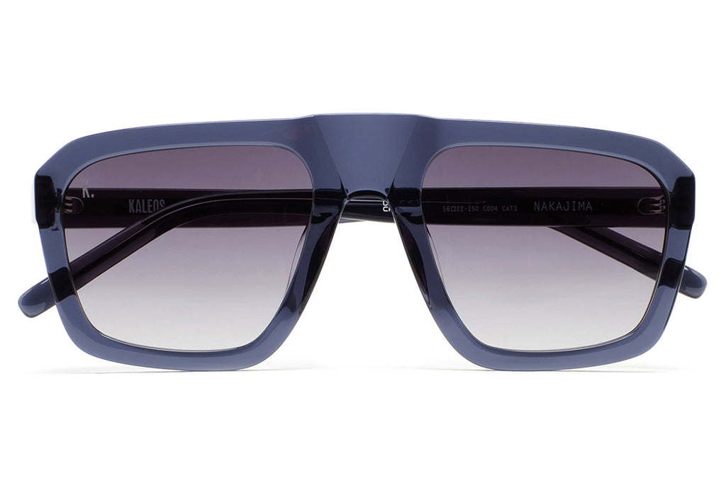Kaleos Eyehunters - Nakajima Sunglasses Transparent Bluish Grey