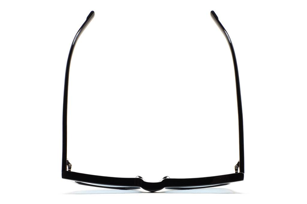 Kaleos Eyehunters - Freeman Sunglasses Black with Blue Photochromic Lenses