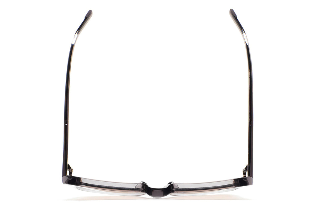 Kaleos Eyehunters - Freeman Sunglasses Transparent Grey with Brown Photochromic Lenses