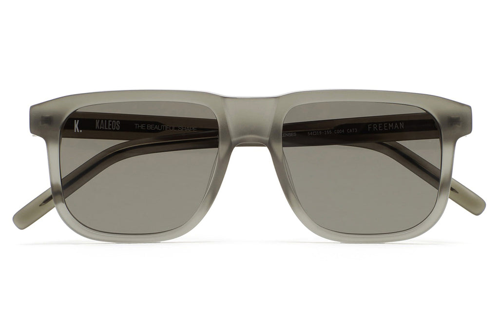 Kaleos Eyehunters - Freeman Sunglasses Transparent Greenish Grey