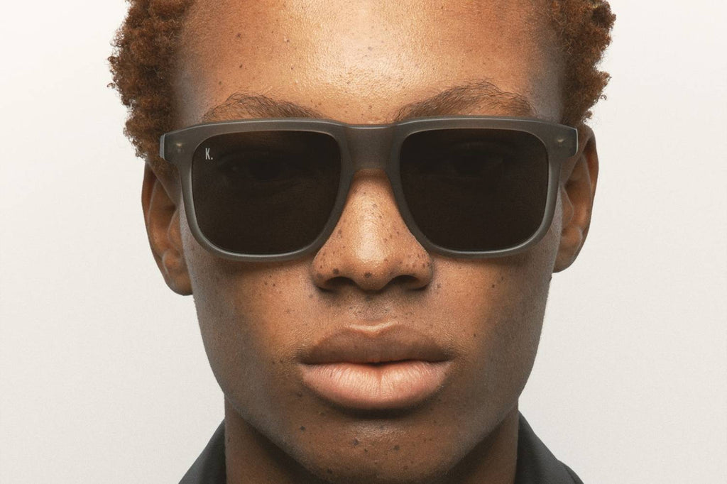 Kaleos Eyehunters - Freeman Sunglasses Transparent Greenish Grey