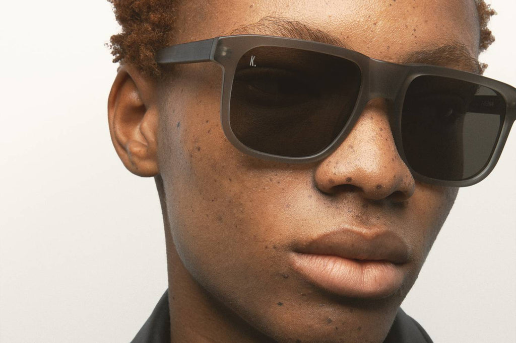 Kaleos Eyehunters - Freeman Sunglasses Transparent Greenish Grey