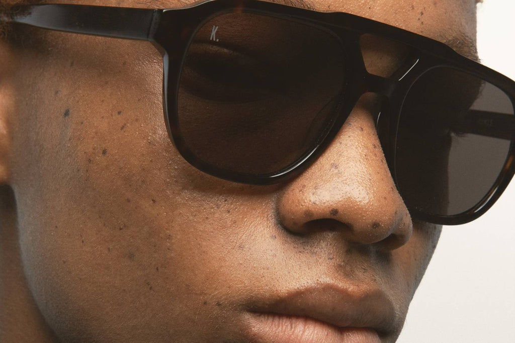 Kaleos Eyehunters - Remis Sunglasses Dark Brown Havana
