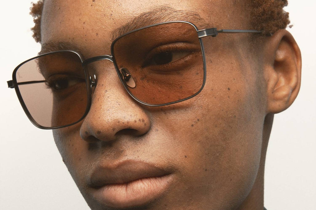 Kaleos Eyehunters - Wieder Sunglasses Silver with Brown Photochromic Lenses