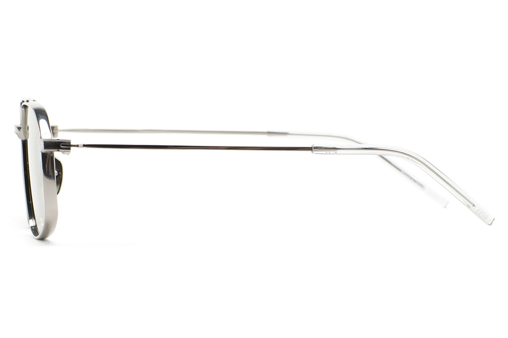 Kaleos Eyehunters - Ross Sunglasses Silver with Green Photochromic Lenses