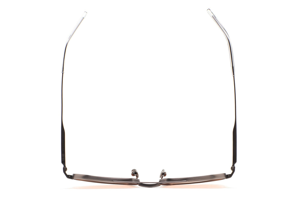 Kaleos Eyehunters - Ross Sunglasses Matte Dark Silver with Brown Photochromic Lenses