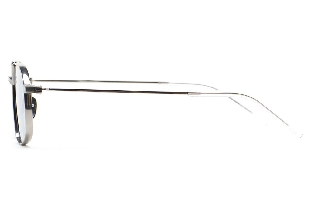 Kaleos Eyehunters - Ross Sunglasses Silver with Blue Photochromic Lenses