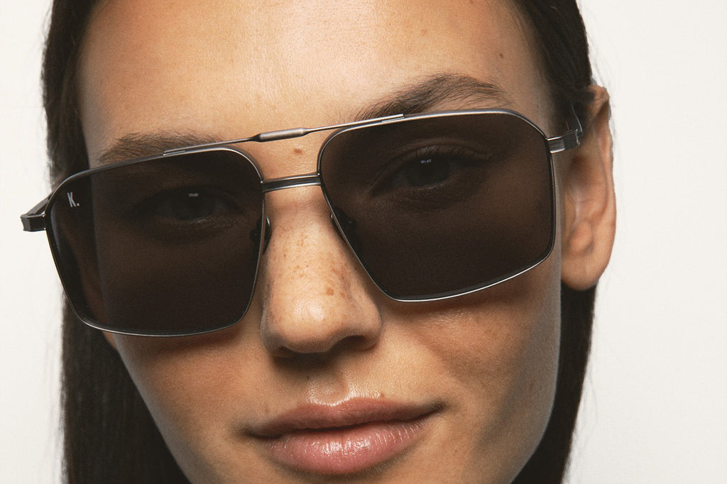 Kaleos Eyehunters - Donnelly Sunglasses Matte Dark Silver