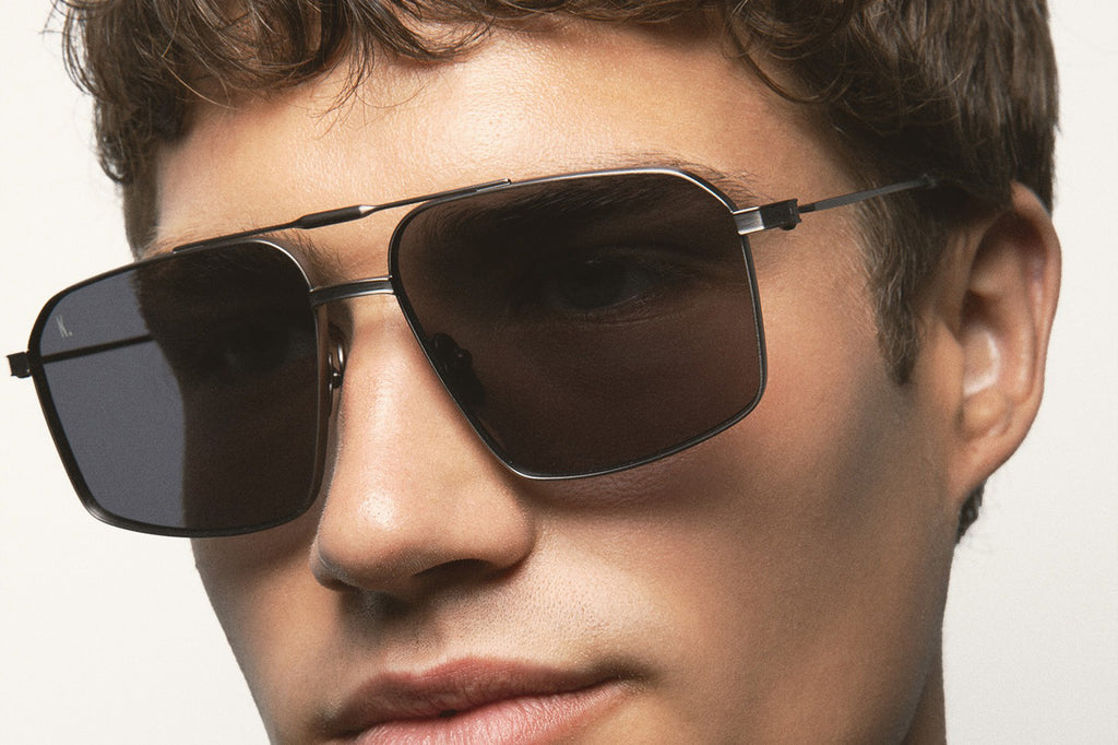 Kaleos Eyehunters - Donnelly Sunglasses Matte Dark Silver