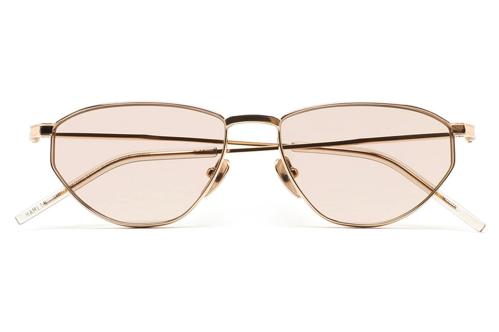 Kaleos Eyehunters - Hamlin Sunglasses Gold with Brown Photochromic Lenses