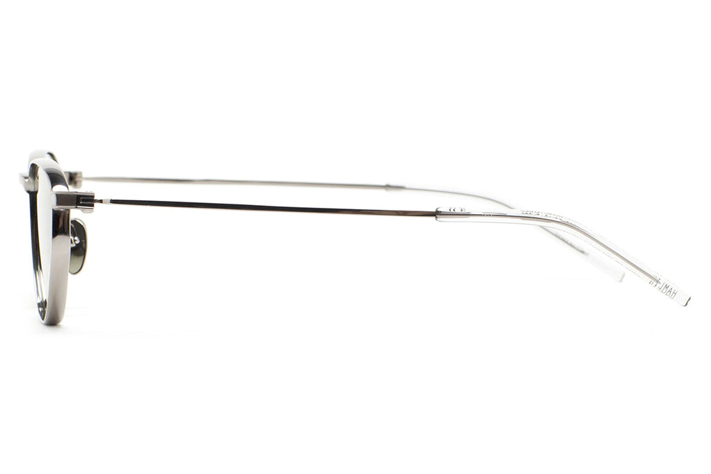 Kaleos Eyehunters - Hamlin Sunglasses Silver with Green Photochromic Lenses