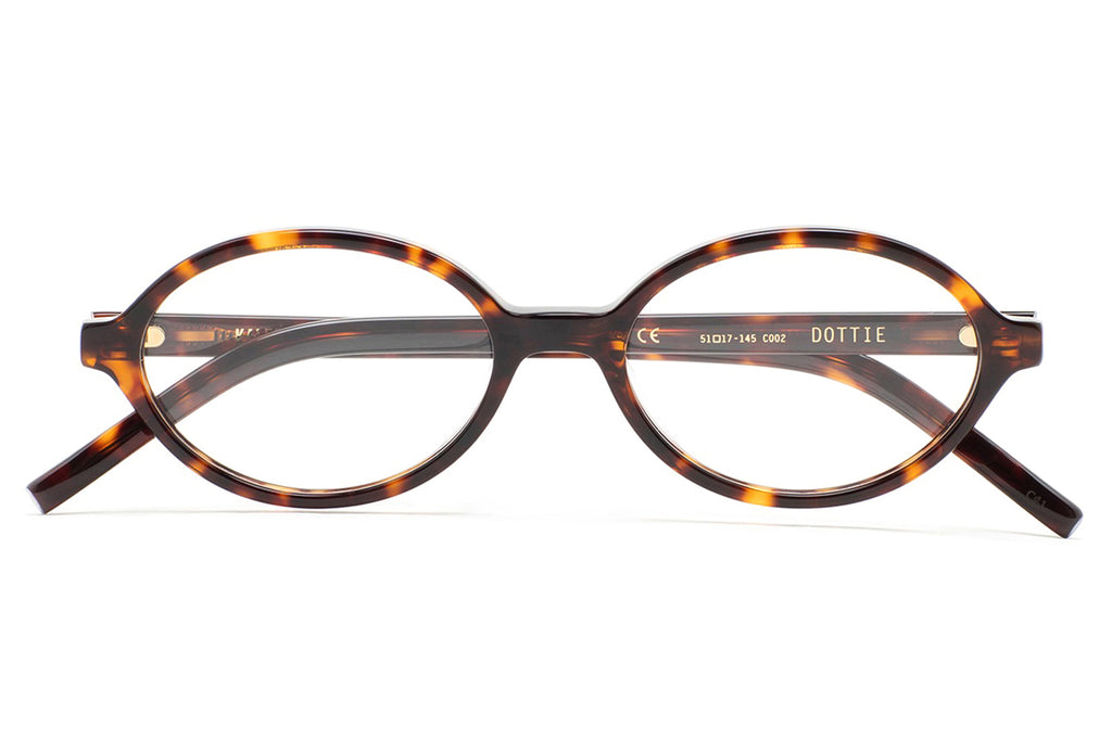 Kaleos Eyehunters - Dottie Eyeglasses Dark Brown Havana