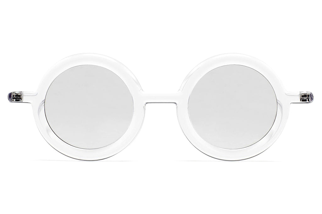 Kaleos Eyehunters - Arquitectura-G x Kaleos Acetate Sunglasses Crystal with Grey Photochromic Lenses