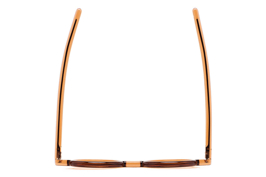 Kaleos Eyehunters - Arquitectura-G x Kaleos Acetate Sunglasses Transparent Orange