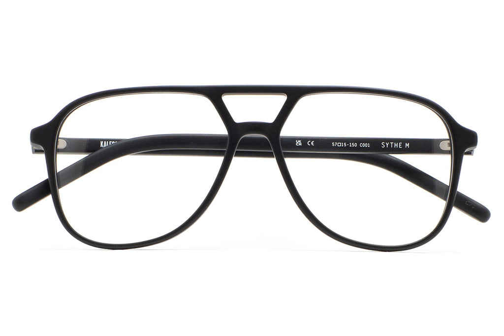 Kaleos Eyehunters - Sythe M Eyeglasses Matte Black