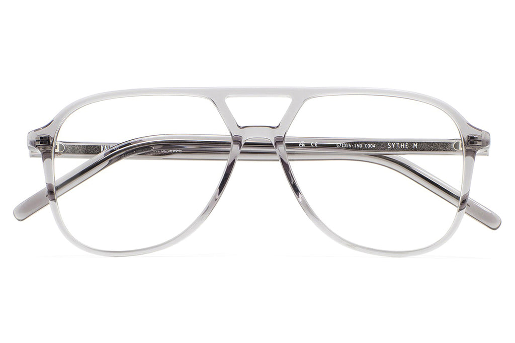 Kaleos Eyehunters - Sythe M Eyeglasses Transparent Grey
