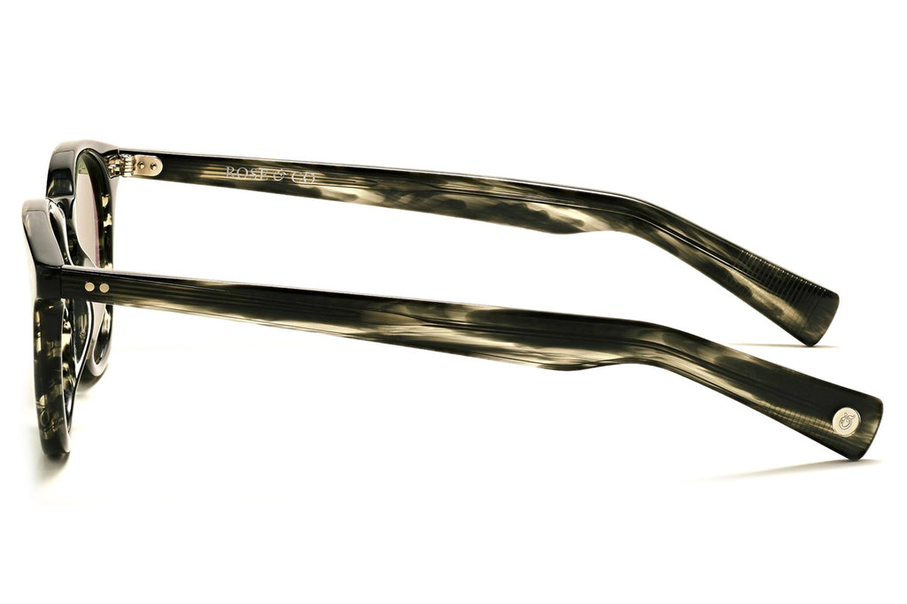 Rose & Co - A1 Sunglasses Instrument Black with Juniper Lenses