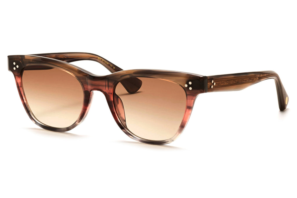 Rose & Co - A13 Sunglasses Evening Ascent with Sage Gradient Lenses