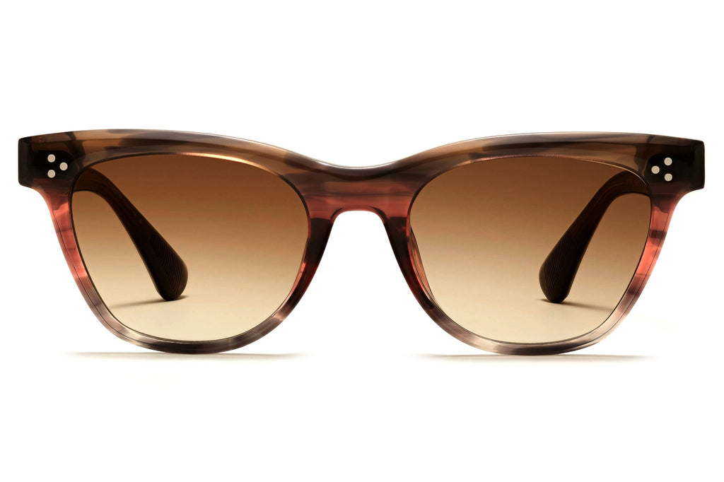 Rose & Co - A13 Sunglasses Evening Ascent with Sage Gradient Lenses